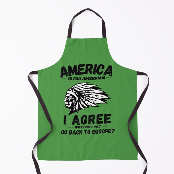 Item preview, America is for americans, i agree. Why don't you go back to Europe? designed and sold by Goliardika-Shop.