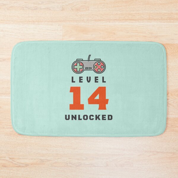 Item preview, Level 14 Unlocked Retro, Funny Video Gamer 14th Birthday Gift, 14 Years Old Vintage designed and sold by Boom-llqb.