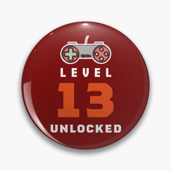 Item preview, Level 13 Unlocked Retro, Funny Video Gamer 13th Birthday Gift, 13 Years Old Vintage designed and sold by Boom-llqb.