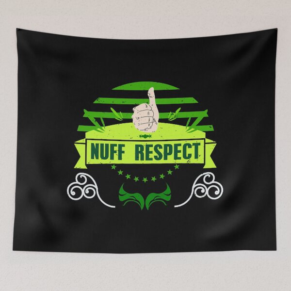 Item preview, Nuff Respect THUMBS UP designed and sold by IsacKshlerin.