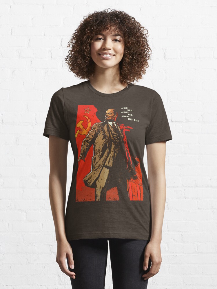 Disover Lenin lived, Lenin lives, Lenin will live forever! | Essential T-Shirt