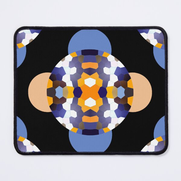 Item preview, Geometric Circles Repeating Pattern | Unique Design | Bold Colors designed and sold by The Bubble 1307.