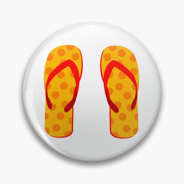 Item preview, colorful flip flops pattern pack designed and sold by stickers-packs.