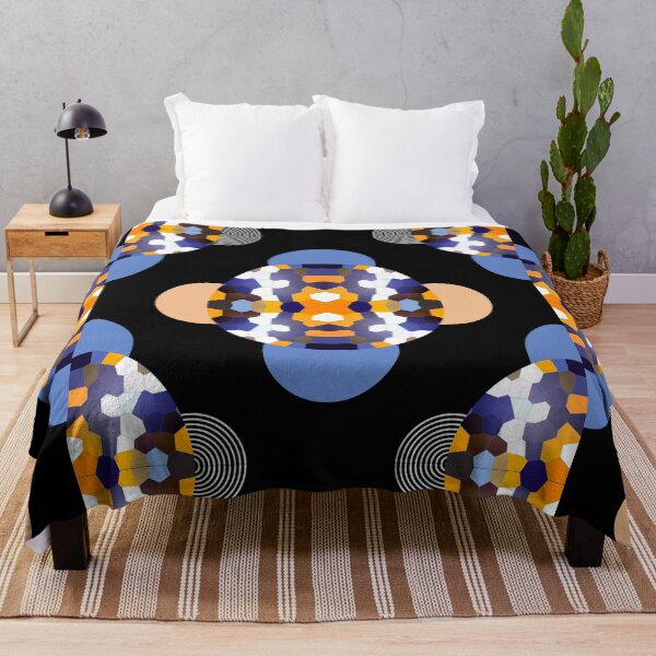 Item preview, Geometric Circles Repeating Pattern | Unique Design | Bold Colors designed and sold by The Bubble 1307.