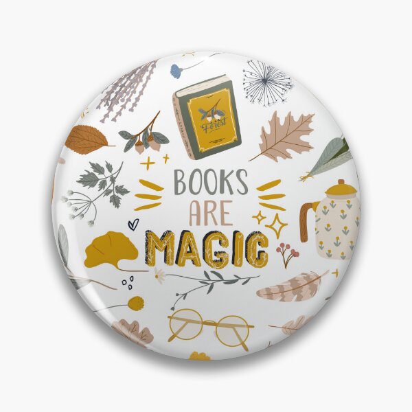 Item preview, Books are Magic (White) designed and sold by eviebookish.