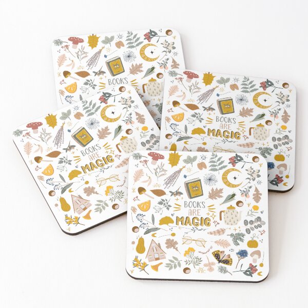 Item preview, Books are Magic (White) designed and sold by eviebookish.