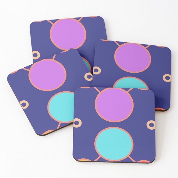 Item preview, Geometric Circles Repeating Pattern | Modern Minimalist Design designed and sold by The Bubble 1307.