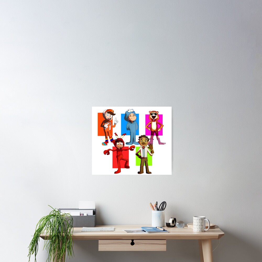 "socksfor1 and TbhHonest ,blaza plays,fatmemegod" Poster by seyfsmp