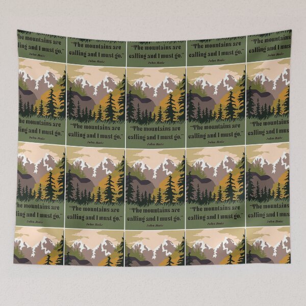 Item preview, The Mountains are Calling designed and sold by Wayne Pyle.