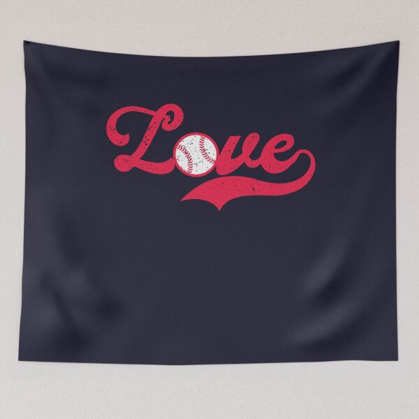Item preview, Love Baseball Distressed Script Baseball Mom  designed and sold by clothesy7.