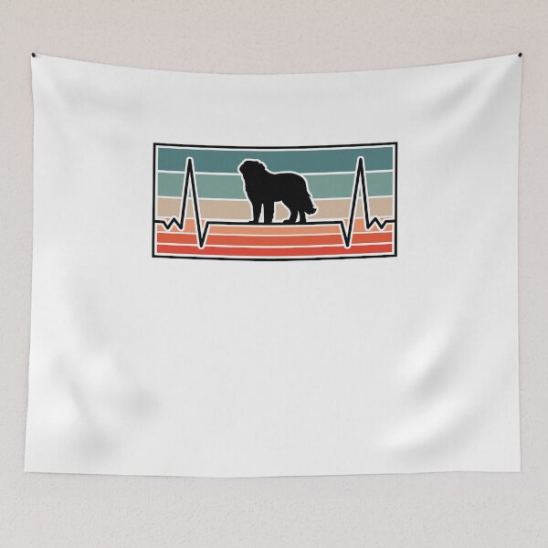 Item preview, Briard heartbeat gift Berger de Brie designed and sold by madgrfx.