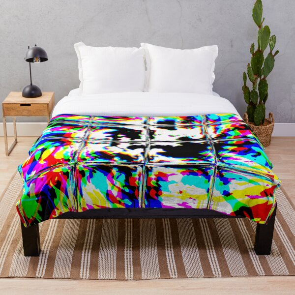 Item preview, Rave Glitch Tiles designed and sold by BigTexFunkadelic.