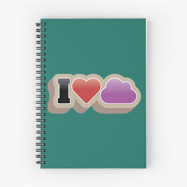 Item preview, I Love the Cloud - Azure Purple   designed and sold by bestskins17.