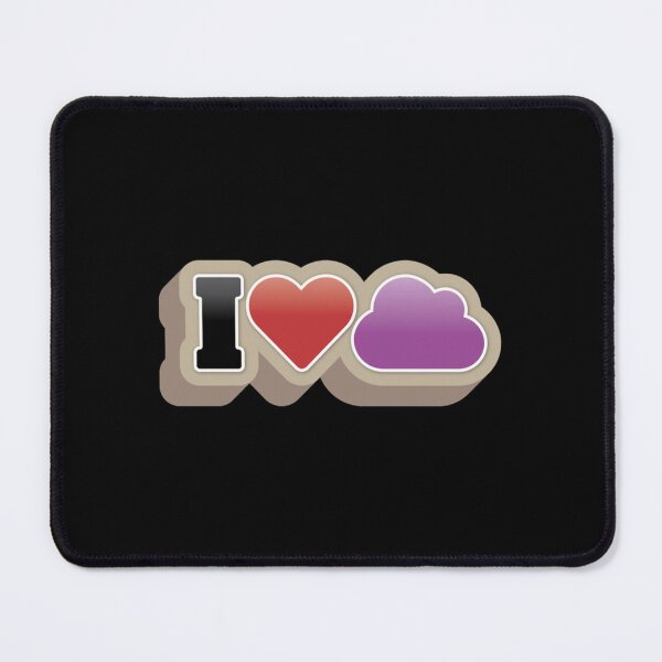 Item preview, I Love the Cloud - Azure Purple   designed and sold by bestskins17.
