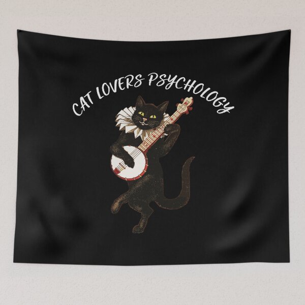 Item preview, cat lovers psychology  designed and sold by artMechbal.