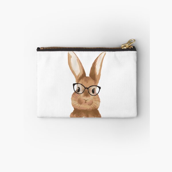 Item preview, Hipster bunny with glasses designed and sold by LuLa14.