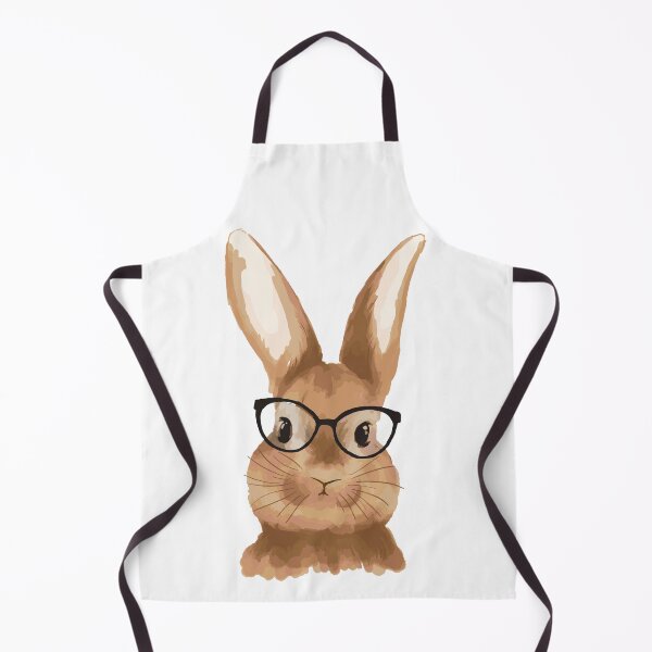 Item preview, Hipster bunny with glasses designed and sold by LuLa14.