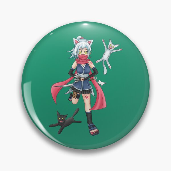 Item preview, Neko Ninja - White Background   designed and sold by bestskins17.
