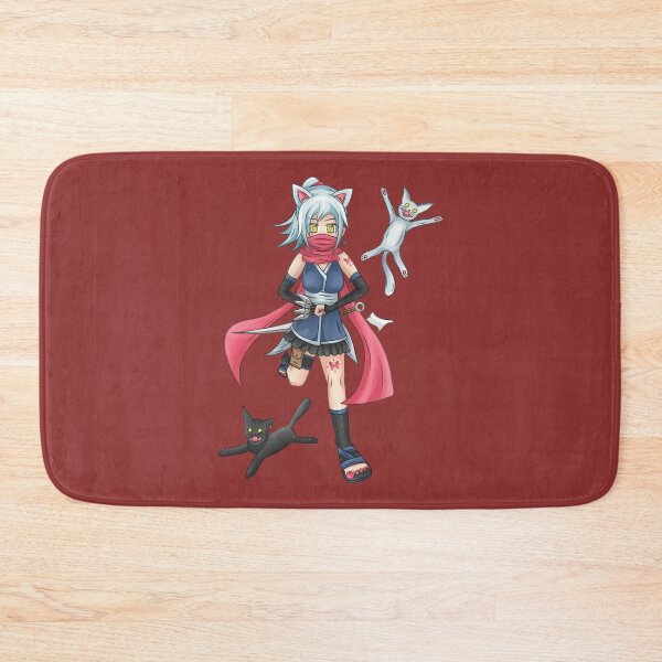 Item preview, Neko Ninja - White Background   designed and sold by bestskins17.