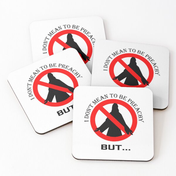 Item preview, I don't mean to be preachy but... Bossy,Rude designed and sold by enigma3a.