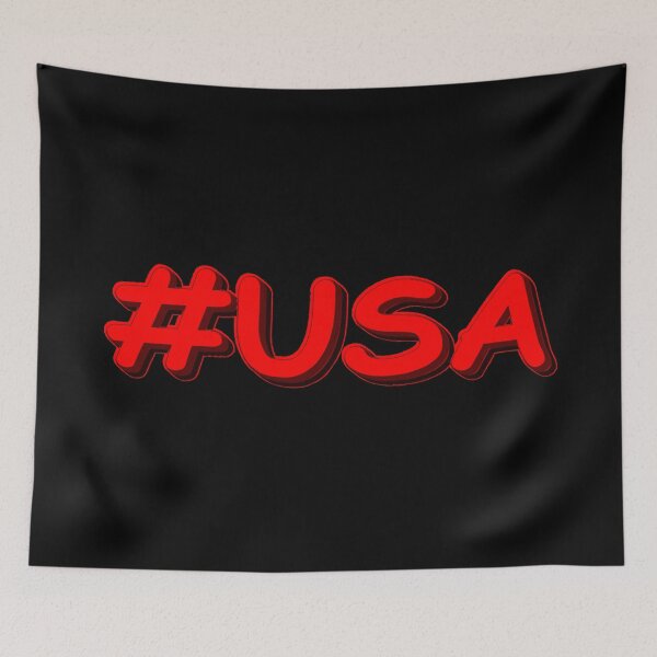 Item preview, "#USA" Cute Expression Design. Buy Now designed and sold by Health And Fitness Posts e-Store.