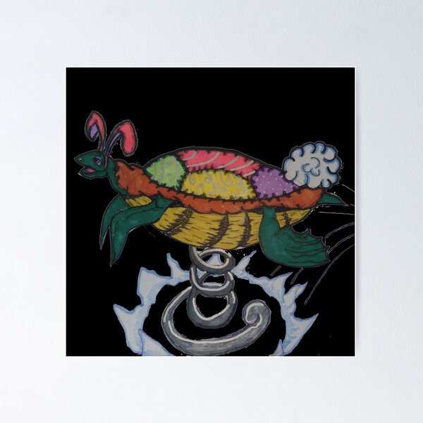 Item preview, The Hoppy Easter Turtle designed and sold by Hayloskien.