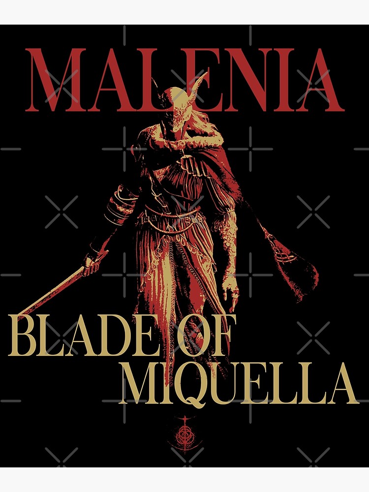 Elden Ring Malenia Blade of Miquella Poster for Sale by GamesRockDesign