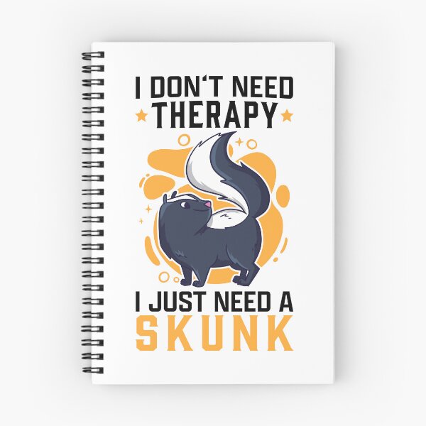 Item preview, skunk no therapy skunk badger skunk designed and sold by madgrfx.