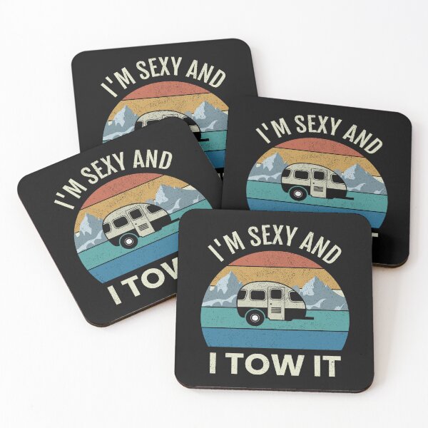 Item preview, Sexy and I Tow It Funny Camping Remolque de viaje Camper designed and sold by EstelleStar.