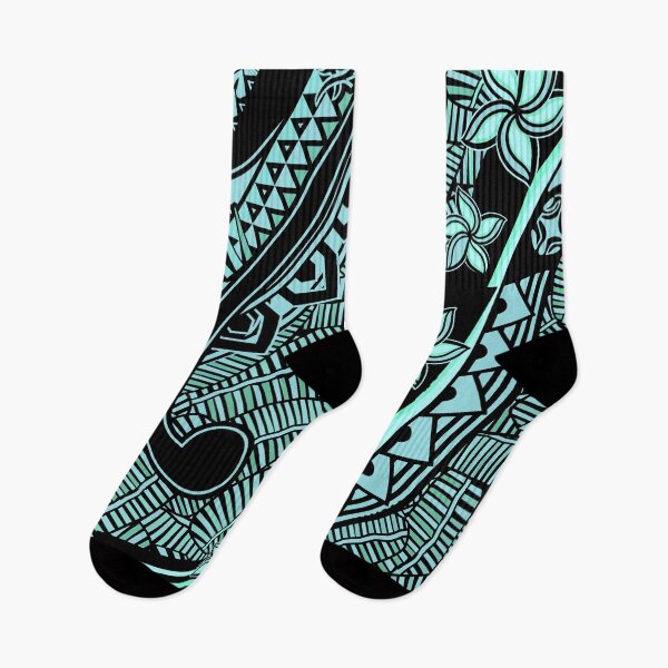 Item preview, Samoan - Polynesian - Hawaiian Ocean Blue Tribal Artboard 2051 designed and sold by sunnthreads.