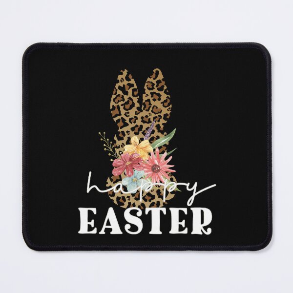 Item preview, Happy Easter, Happy Easter Leopard Floral Bunny designed and sold by enjoytheshirt.