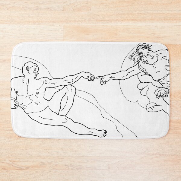 Item preview, Creation of Adam line art designed and sold by DaganSays.