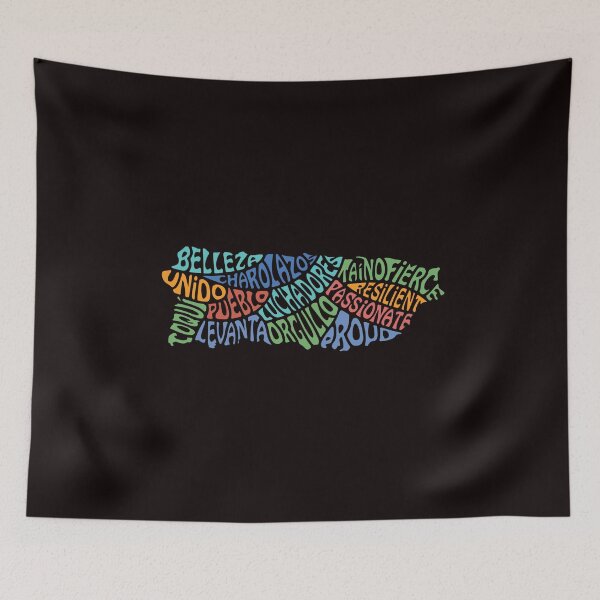 Item preview, Puerto Rico Map Flag, Puerto Rican Flag Map  designed and sold by Carlostshirts.