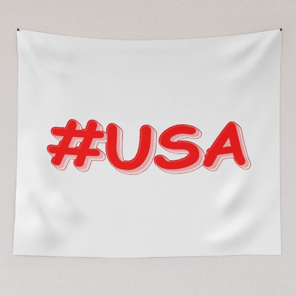 Item preview, "#USA" Cute Expression Design. Buy Now designed and sold by Health And Fitness Posts e-Store.