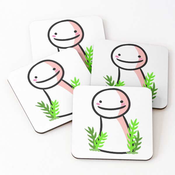Item preview, Dream blob with plants  designed and sold by Vixydraws.