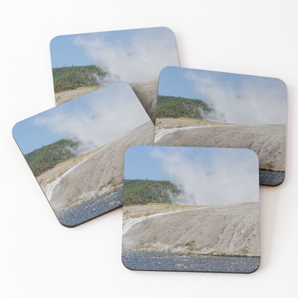 Item preview, Excelsior Runoff to Firehole River Yellowstone Wyoming designed and sold by Debra Martz.