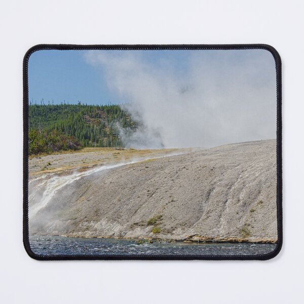 Item preview, Excelsior Runoff to Firehole River Yellowstone Wyoming designed and sold by Debra Martz.