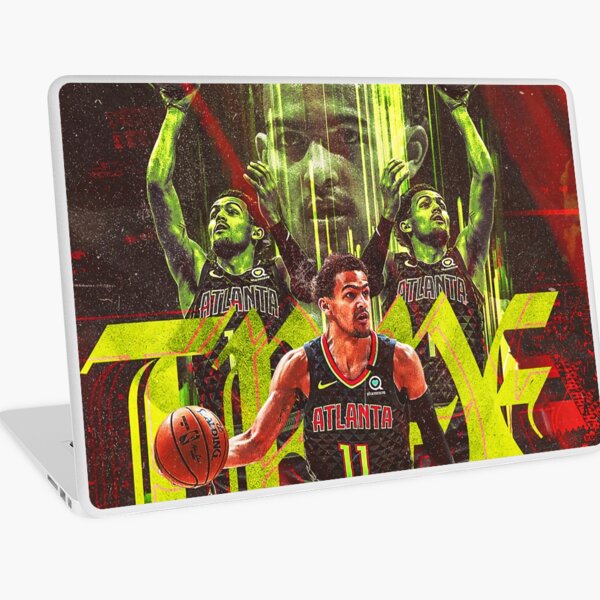 Art Trae Young Wallpaper Laptop Skin for Sale by DaishaZian