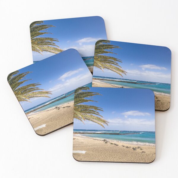 Item preview, Palm Tree on the beach. Costa Teguise, Lanzarote designed and sold by MichaelBShannon.