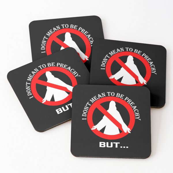 Item preview, I don't mean to be preachy but... Bossy,Rude designed and sold by enigma3a.