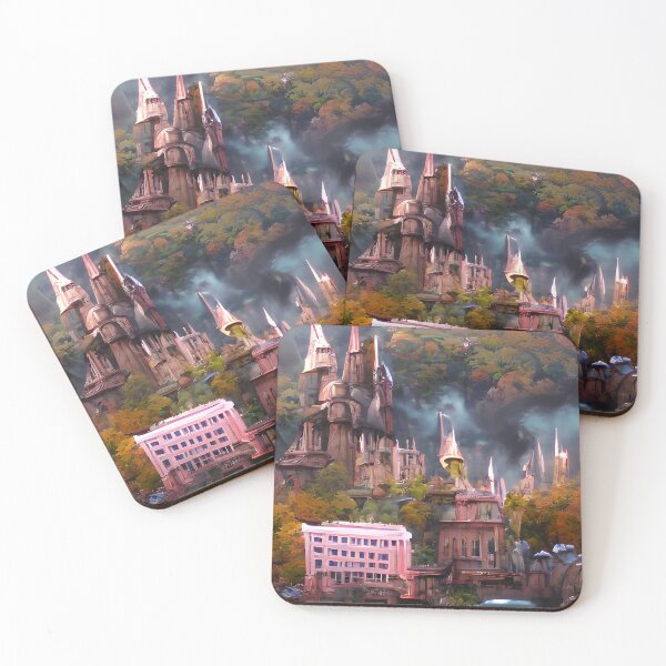 Item preview, MAGIC ACADEMY IN FANTASY TOWN designed and sold by Mahesh  Tolani.