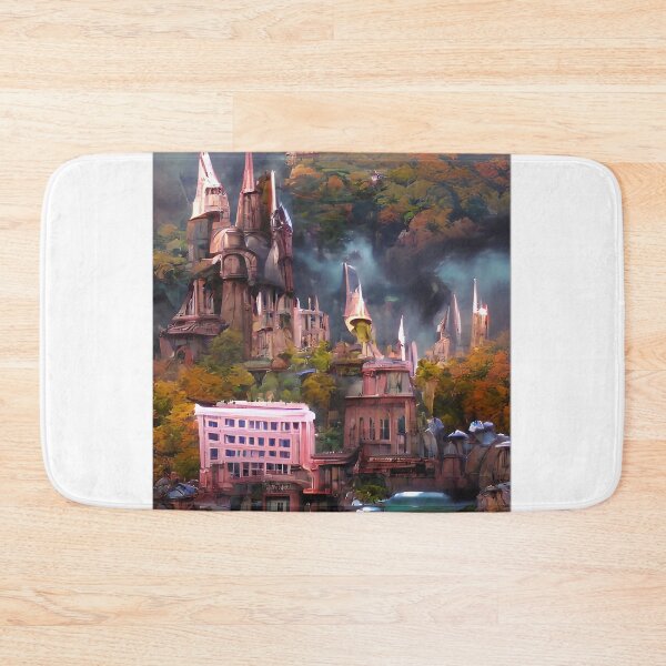 Item preview, MAGIC ACADEMY IN FANTASY TOWN designed and sold by Mahesh  Tolani.