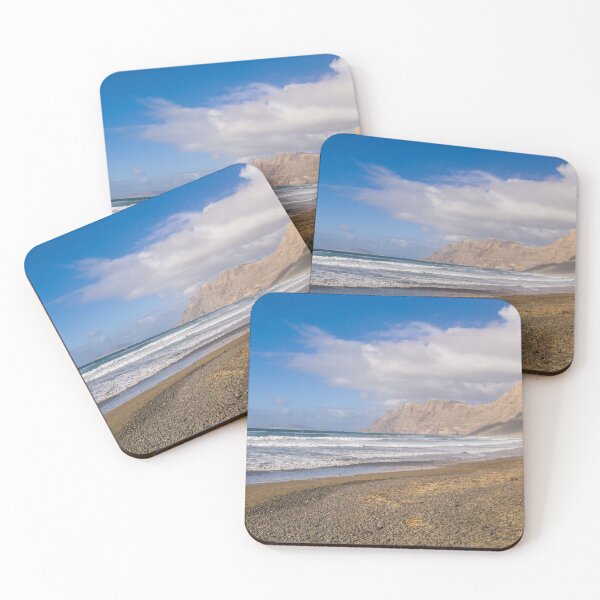 Item preview, The beach and cliffs at Famara, Lanzarote designed and sold by MichaelBShannon.