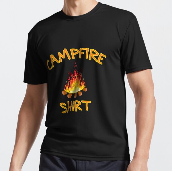 Item preview, Campfire Shirt designed and sold by WickedNiceTees.