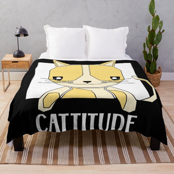 Item preview, CATTITUDE, CAT ATTITUDE designed and sold by the Zarock Shop.
