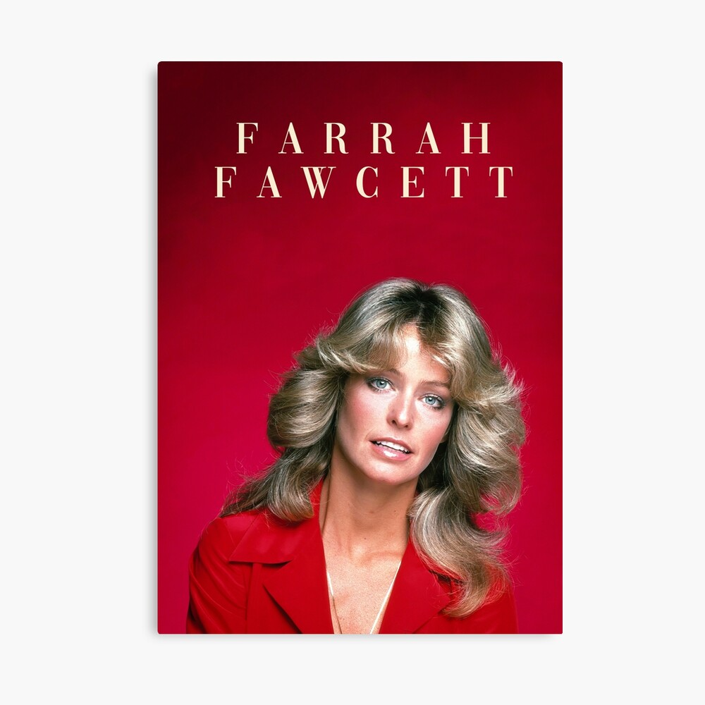 Póster con la obra «Farrah Fawcett poster» de livilll | Redbubble