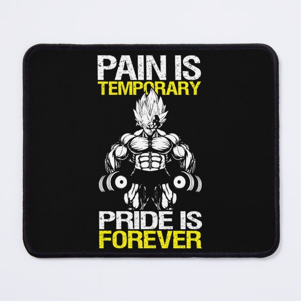 Item preview, Pain Is Temporary, Pride Is Forever - Vegeta Essential . designed and sold by lindonrcmarc.