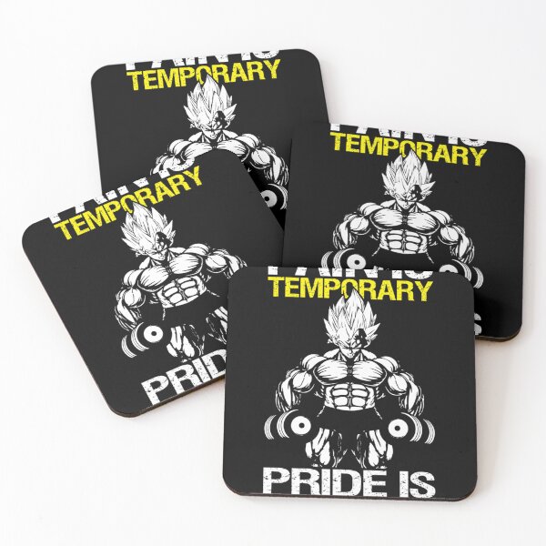 Item preview, Pain Is Temporary, Pride Is Forever - Vegeta Essential . designed and sold by lindonrcmarc.