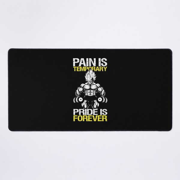 Item preview, Pain Is Temporary, Pride Is Forever - Vegeta Essential . designed and sold by lindonrcmarc.