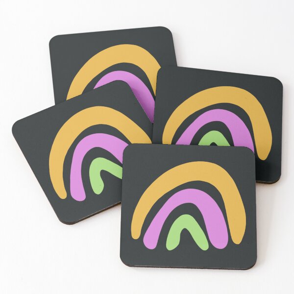 Item preview, Purple Orange and Green Rainbow   designed and sold by strawberryds.